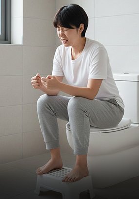 변이 안나올 때 좋은 자세