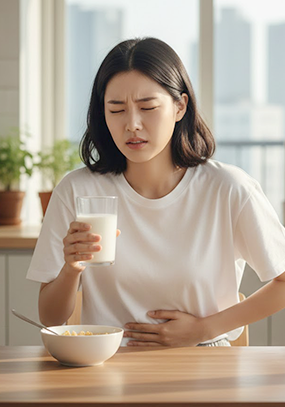 변한의원 장누수증후군으로 유당불내증이 생길 수 있다 이미지