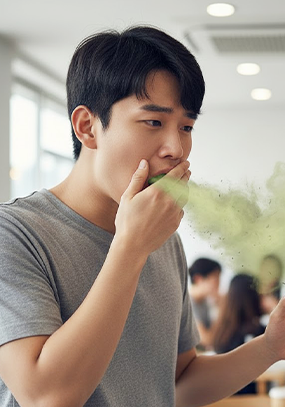 역류성식도염으로 입냄새가 나는 이유