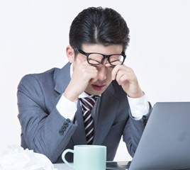 만성 피로에 시달리는 분 사진